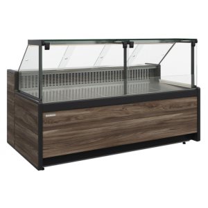  Витрина нейтральная Carboma GC111 N 2,0-1 (1008 (Темный дуб)) (без боковин)