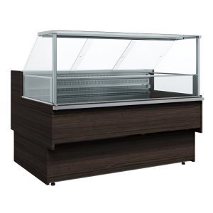 Витрина холодильная Carboma GC110 VM 1,5-1 (ВХС-1,5 Carboma GC 110 (динамика)) (1005 венге)