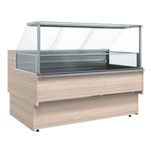 Витрина холодильная Carboma GC110 VM 1,5-1 (ВХС-1,5 Carboma GC 110 (динамика)) (1006 дуб)
