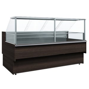 Витрина холодильная Carboma GC110 SM 2,5-1 (ВХС-2,5 Carboma GC 110) (1005 венге)