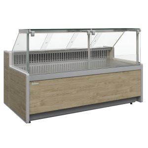 Витрина холодильная Carboma GC111 SV 3,75-1 (1010 Мариель) (газлифт, без боковин)