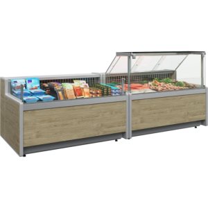 Витрина холодильная Carboma GC111 SV 3,75-1 (1010 Мариель) (газлифт, без боковин) - Изображение 2