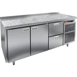 Стол холодильный среднетемпературный HiCold GN 112/TN камень