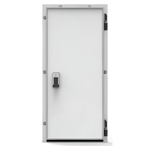 Дверь холодильная распашная одностворчатая НТ-РДО-900*2000/120 (с металлической рамой)