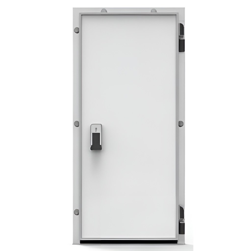 Дверь холодильная распашная одностворчатая СТ-РДО-800*1800/80 (с металлической рамой)