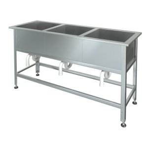 Ванна моечная МХМ М-3-0,45-0,8/2,30 (AISI 430, t=0,6)