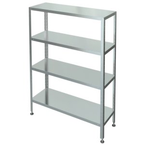 Стеллаж с 4-я сплошными полками МХМ С-4-0,4/0,95/1,6 