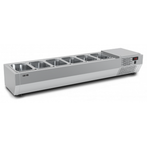 Витрина для ингредиентов Carboma A30 SM 1,4 (6 GN1/4)