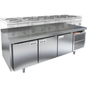 Стол морозильный HiCold GN 111/BT LT SH под тепловое оборудование