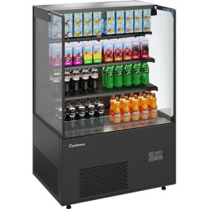 Витрина кондитерская Carboma KC71-130 VV 1,2-2 (9005) открытая - Изображение 3