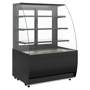 Витрина кондитерская Carboma K70 N 0,9-1 Light (версия 2.0) (9005) нейтральная  