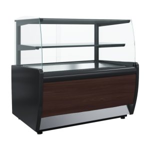 Витрина кондитерская Carboma K70 VM 0,9-12 Light Паттерн (0105 Венге)